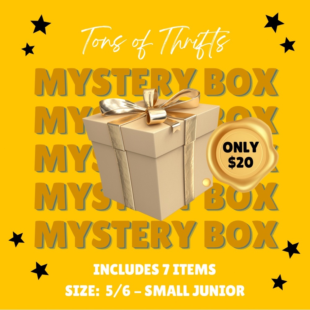 M Y S T E R Y  B O X 🎁 SIZE 5/6 & Small Junior, 7 items total